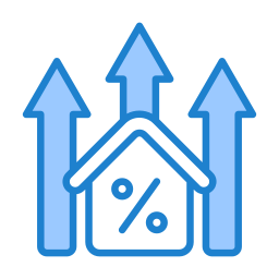 Mortgage rate icon