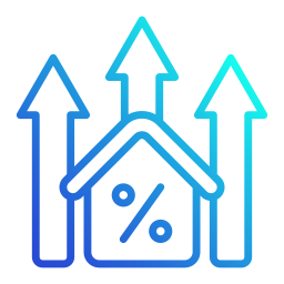 Mortgage rate icon