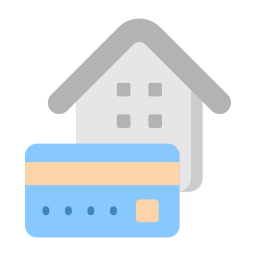 paiement de l'hypothèque Icône