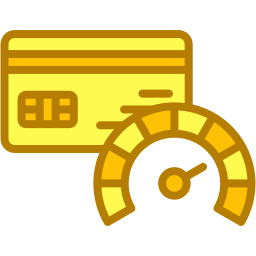 puntaje de crédito icono