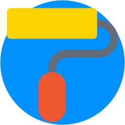 Paint roller icon
