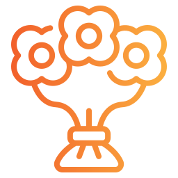 꽃다발 꽃 icon