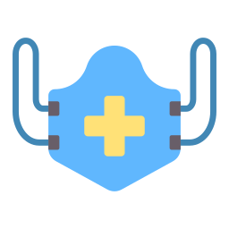 Surgical mask icon