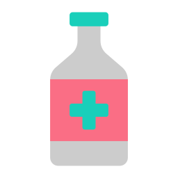 bottiglia di medicina icona