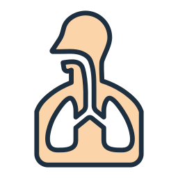 respiratorio icono