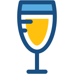 Juice glass icon