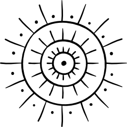 zonnestraal icoon