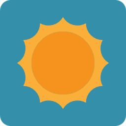 Sun icon