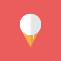 Ice cream cone icon