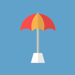 parasol słoneczny ikona
