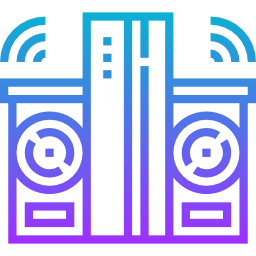 Sound equipment icon