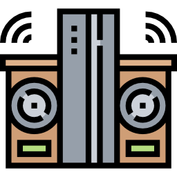 Sound equipment icon