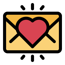 Love message icon