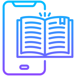 Mobile learning icon