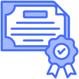 certificación icono