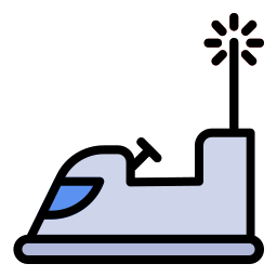 Bumper car icon