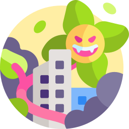 Monster plant icon