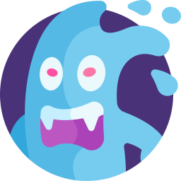 Water monster icon