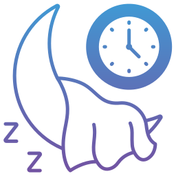 睡眠時間 icon