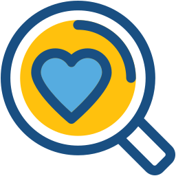 Love search icon