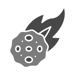 meteorite icona
