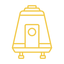 Space capsule icon