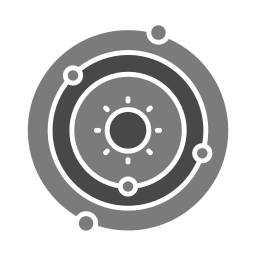 sistema solar icono