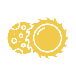 eclipse lunar icono