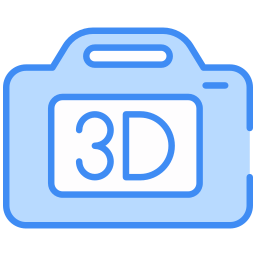 3d-camera icoon
