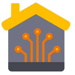 Smart home system icon