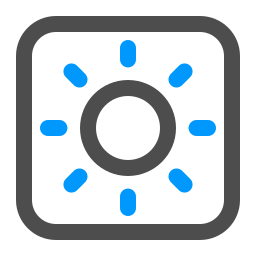 대비 설정 icon