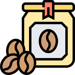 Coffee bag icon