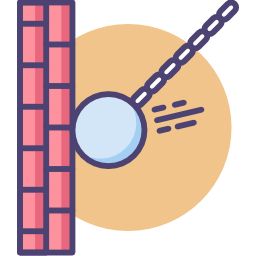 boulet de démolition Icône