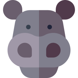 hippopotame Icône