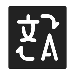 言語 icon