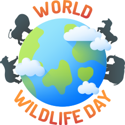 World wildlife day icon