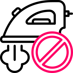 다림질 금지 icon