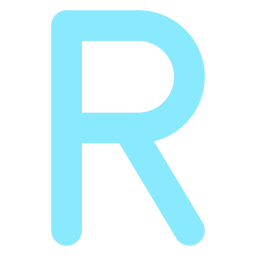 文字r icon