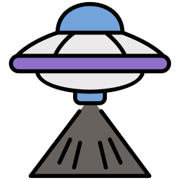 Alien ship icon