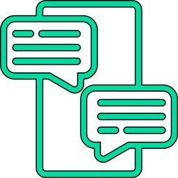 Mobile chat icon