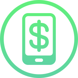 dólar icono