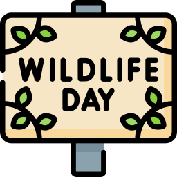 día mundial de la vida silvestre icono