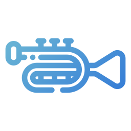 trompetas icono