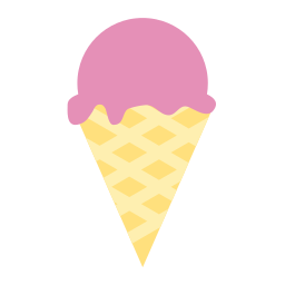 Ice cream cone icon