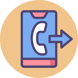 전화를 보내는 중 icon