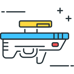 pistola laser icona