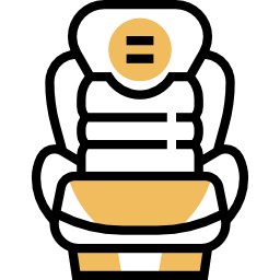 Car seat icon