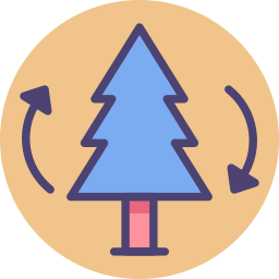 Afforestation icon