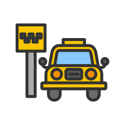 postój taksówek ikona
