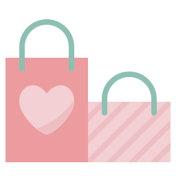 bolsas de compras icono
